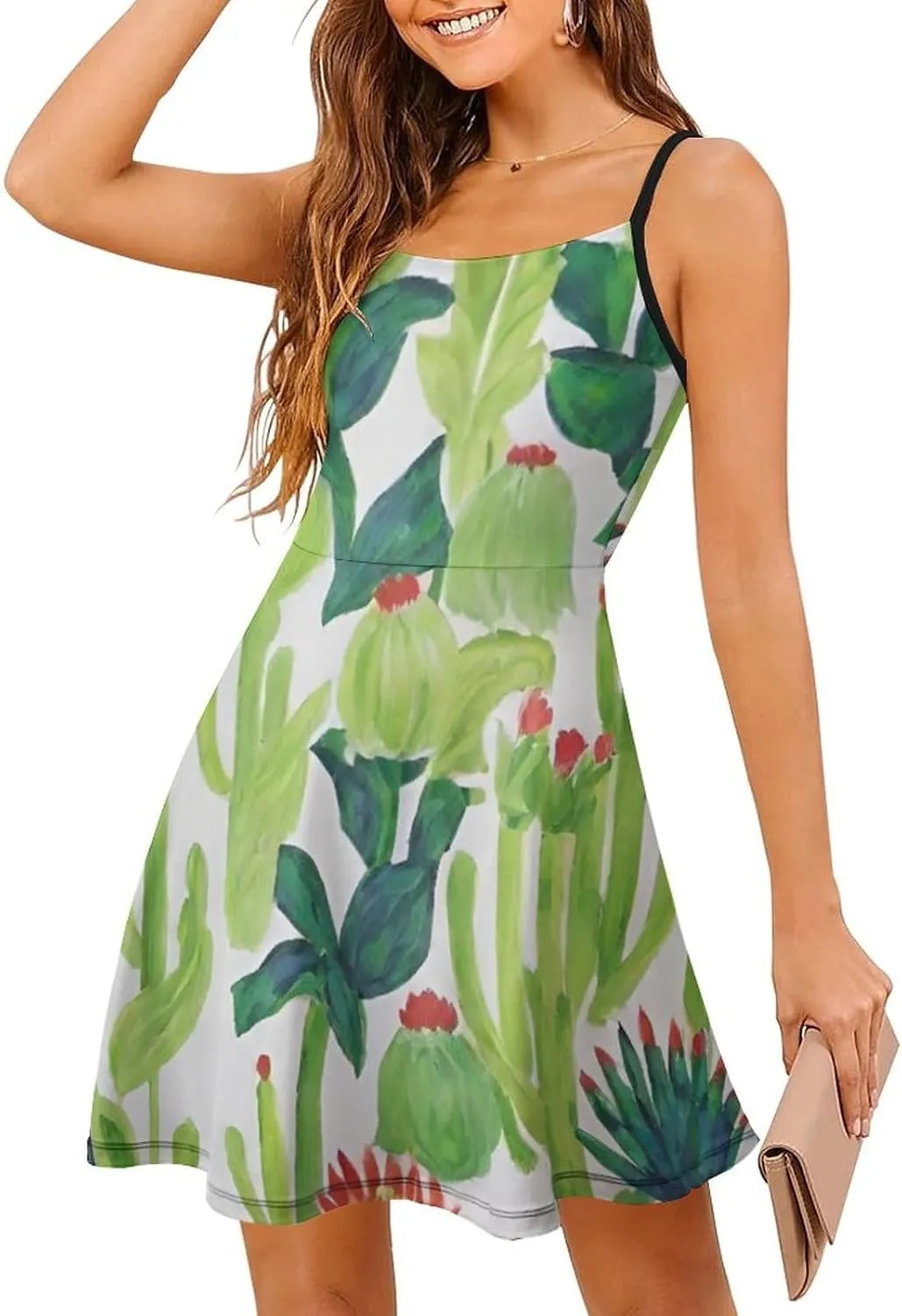 Women's Summer Casual Flowy Long Dress for Vacation Party Wedding