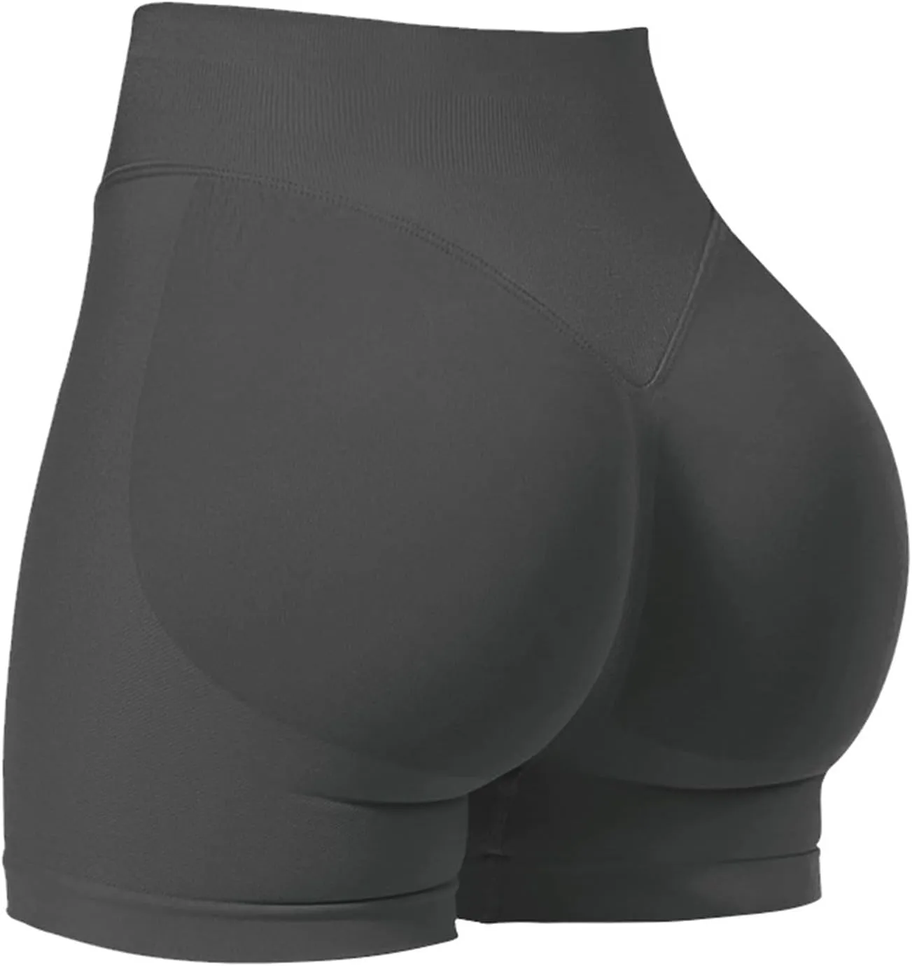 Workout Shorts Women High Waisted Butt Lifting Scrunch Butt Seamless Booty Athletic Shorts