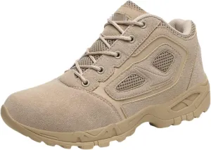 ZINERLIK Men's Military Boots Combat Ankle Boots Motorcycle Boots Tactical Plus Size Military Boots Work Safety Shoes